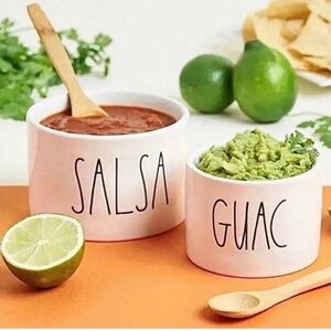 Rae Dunn Guac/Salsa Bowls NIB